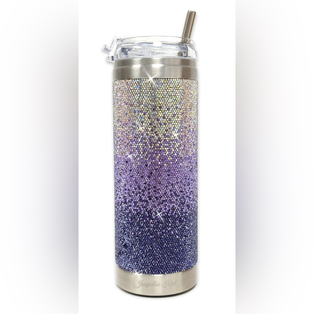 Jacqueline Kent ULTRA VIOLET TUMBLER CRYSTAL PURPLE OMBRE
